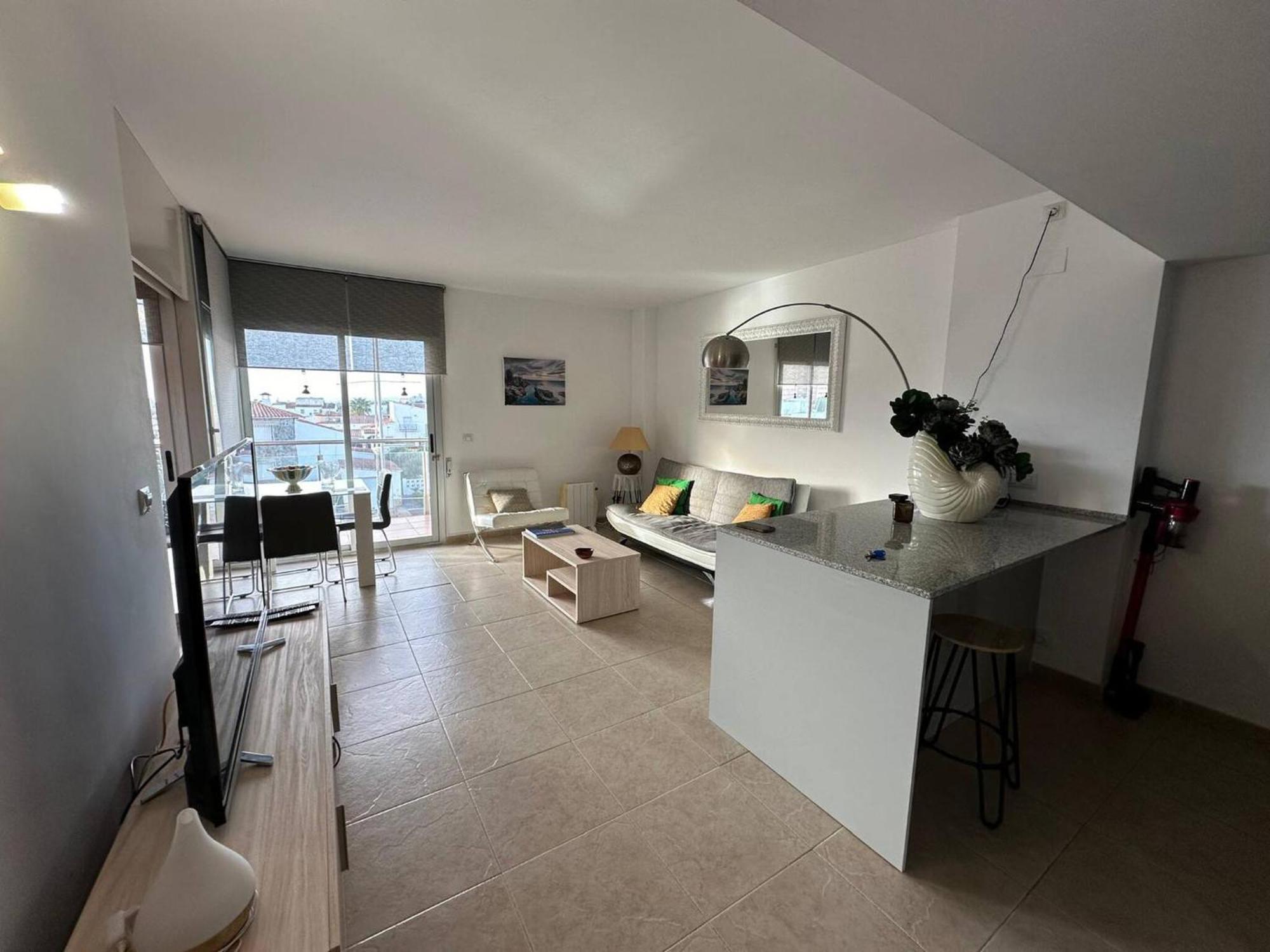 Apartamento En Roses Con Vistas Al Canal Y Piscina Luaran gambar